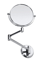 Косметическое зеркало BEMETA MIRROR 106301122 26х18,5см глянец с регулировкой положения