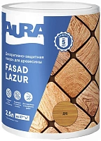 Лазурь для дерева Aura(Eskaro) Fasad Lazur дуб 2,5л