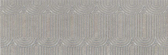 Декор KERAMA MARAZZI Безана OP\B201\12137R серый обрезной 25х75см 1,125кв.м.