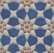 Декор KERAMA MARAZZI Паласио VT\A62\1266H синий 9,9х9,9см 0,294кв.м.