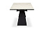 Кухонный стол раскладной AERO 85х140х76см закаленное стекло/керамика/сталь Mrb Pl