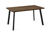 Кухонный стол раскладной AERO 85х140х76см ламинат/сталь Antic Wood