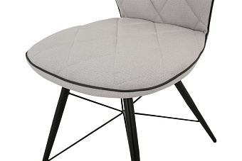 Кухонный стул AERO 47х48х90см сталь/текстиль Gf