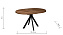 Кухонный стол раскладной AERO 100х100х74см закаленное стекло/сталь Antic Wood