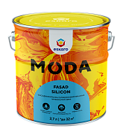 Краска универсальная фасадная Eskaro MODA Fasad sillicon основа TR 2,7л