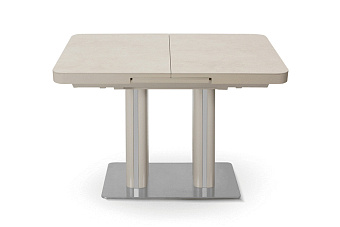 Кухонный стол раскладной AERO 70х110х76см керамика/сталь Cap