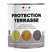 Масло для дерева VINCENT DECOR Protection Terrasse 0,9л