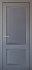 Межкомнатная дверь Uberture Perfecto 102 Серый бархат Экошпон 600х2000мм глухая