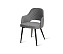 Кухонный стул AERO 54х54х80см велюр/сталь Dark Grey