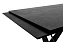 Кухонный стол раскладной AERO 100х200х76см закаленное стекло/керамика/сталь Carbon