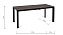 Кухонный стол раскладной AERO 80х120х77см закаленное стекло/керамика/сталь Dark Oak