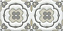Декор KERAMA MARAZZI Клемансо STG\A617\16000 орнамент 15х7,4см 0,444кв.м.