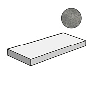 Плитка для ступеней ABK Blend PF60006954 Concrete Angolare Top Sx Grey Ret 120х32см 0,384кв.м. матовая