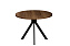 Кухонный стол раскладной AERO 100х100х74см закаленное стекло/сталь Antic Wood