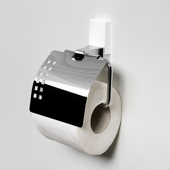 Держатель туалетной бумаги WASSERKRAFT Leine K-5000 WHITE K-5025WHITE бежевый/хром