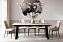 Кухонный стол раскладной AERO 100х200х76см закаленное стекло/керамика/сталь White Oak