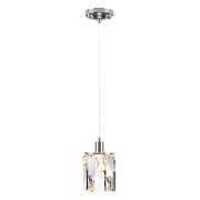 Светильник подвесной Eurosvet Scoppio 50101/1 хром 60Вт E14