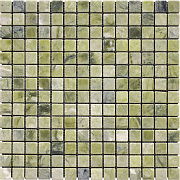 Мозаика Mir Mosaic Adriatica 7M068-20T зелёный оникс 30,5х30,5см 0,93кв.м.