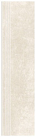 Плитка для ступеней IDALGO Граните Стоун Цемент 260380 бежевый 29,5х120см 1,416кв.м. структурная