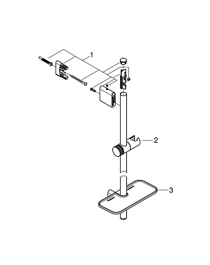 Штанга для душа GROHE 26603000 хром