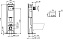Инсталляция для подвесного унитаза IDEAL STANDARD PROSYS ECO FRAME E2332AA
