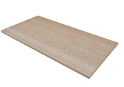 Плитка для ступеней ESTIMA Modern Wood MWs02/NR_R9/30,6x60,9x8N/GW бежевый 60,9х30,6см 1,488кв.м. матовая