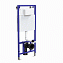 Комплект для установки подвесного унитаза BERGES NOVUM 40252 с панелью смыва хром матовый