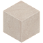Керамическая мозаика ESTIMA Tramontana Mosaic/TN00_NR/25x29/Cube Ivory 25х29см 0,9кв.м.