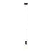 Светильник подвесной Eurosvet Bubble Long 50158/1 черный 60Вт E27
