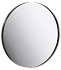 Зеркало AQWELLA RM RM0208BLK 80х80см без подсветки