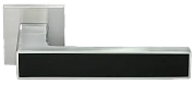Дверная ручка нажимная MORELLI SULLA MH-48-S6 SC/BL хром/чёрный