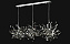 Светильник подвесной CRYSTAL LUX GARDEN GARDEN SP3х3 L1200 CHROME 162Вт G9/LED
