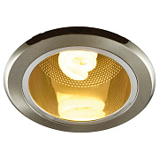 Светильник точечный встраиваемый Arte Lamp DOWNLIGHTS A8044PL-1SS 13Вт E27