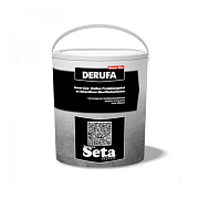Декоративное покрытие DERUFA Seta Silver Эффект шёлкового перелива 3кг