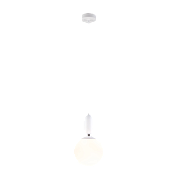 Светильник подвесной Eurosvet Bubble 50197/1 белый 60Вт E27
