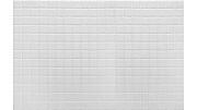 Стеклянная мозаика Ezzari Lisa 2545-A белый/серый 31,3х49,5см 2кв.м.