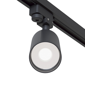 Трековый светильник Maytoni Focus TR004-1-GU10-B 50Вт GU10 чёрный для однофазного трека