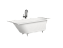 Ванна каменная SALINI ORLANDA 102016MRF 170х80см встраиваемая