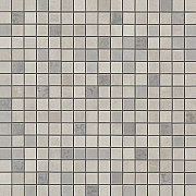 Керамическая мозаика Atlas Concord Италия Dwell 9DQS Silver Mosaico Q 30,5х30,5см 0,56кв.м.