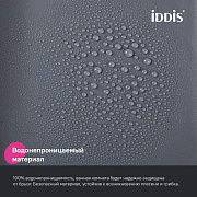 Шторка для ванной IDDIS Promo P03PE18i11 180х180см серый