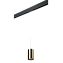 Трековый светильник Lightstar Rullo PRORP431 50Вт GU10 бронза для однофазного трека