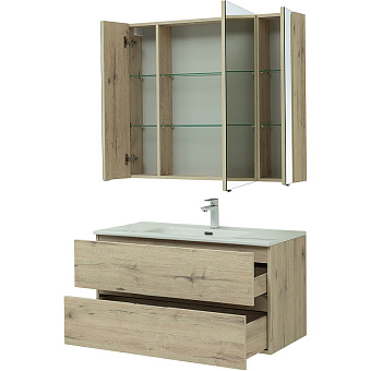 Мебель для ванной AQUANET Алвита New 274203 коричневый