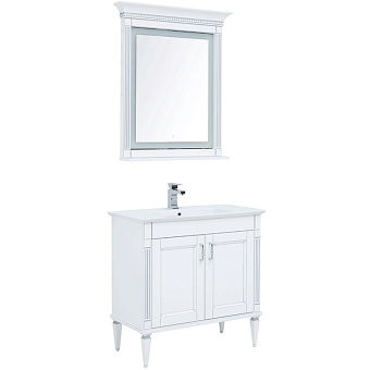Мебель для ванной AQUANET Селена 233126 белый/серебро