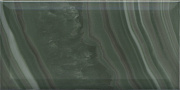 Настенная плитка KERAMA MARAZZI Сеттиньяно 19077 зелёный грань глянцевый 9,9х20см 0,792кв.м. глянцевая