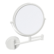 Косметическое зеркало BEMETA MIRROR 112201514 19х19см белый с регулировкой положения