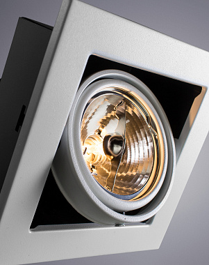 Светильник точечный встраиваемый Arte Lamp CARDANI MEDIO A5930PL-1WH 50Вт G5.3
