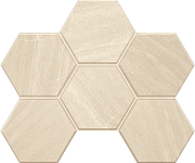 Керамическая мозаика ESTIMA Gabbro Mosaic/GB01_NR/25x28,5/Hexagon Heagon 25х28,5см 0,071кв.м.