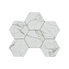 Керамическая мозаика ESTIMA Montis Mosaic/MN01_NS/25x28,5/Hexagon серый 25х28,5см 0,071кв.м.