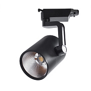 Трековый светильник Arte Lamp TRACCIA A2330PL-1BK 30Вт LED прозрачный для однофазного трека