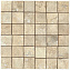 Керамическая мозаика Atlas Concord Италия Aix A0TZ Blanc Mosaico Tumbled 30х30см 0,9кв.м.